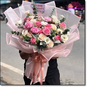 Giao hoa tươi ở đường Hữu Nghị thị xã Sơn Tây Hà Nội