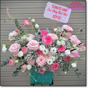 Miễn phí ship hoa tươi ở đường Trương Hán Siêu Quận 1