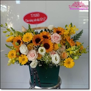 Miễn phí giao hoa tươi ở đường Nguyễn Lương Bằng Quận 7