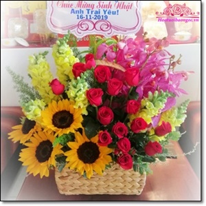 Miễn phí giao hoa tươi đường Hà Thị Khiêm Quận 12
